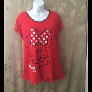 Minnie Mouse Sleep Top